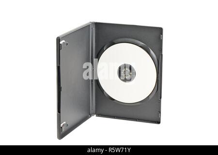 DVD in pastic Fall Stockfoto