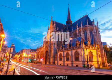 Brüssel bei Sonnenuntergang, Brüssel, Belgien Stockfoto