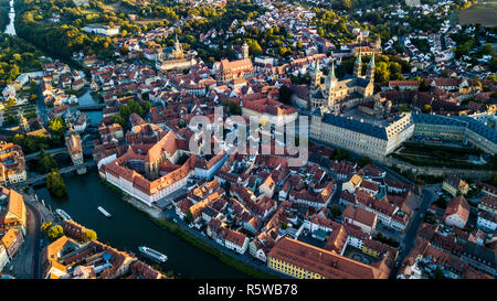 Der Bamberger Dom, Altstadt oder die alte Stadt Bamberg, Deutschland Stockfoto