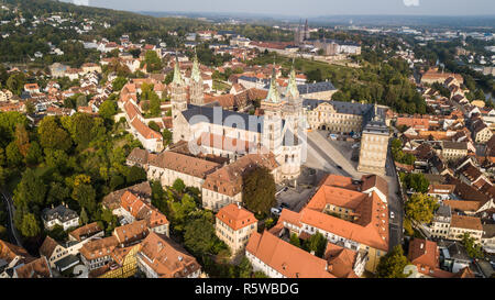 Bamberger Dom oder der Bamberger Dom, Altstadt oder die alte Stadt Bamberg, Deutschland Stockfoto