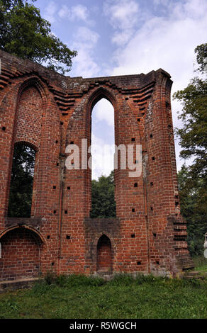 Gotische Klosterruine in boitzenburg, Mecklenburg Vorpommern Stockfoto