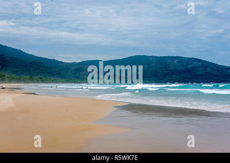 Lopes Mendes Strand, Ilha Grande, Brasilien Stockfoto