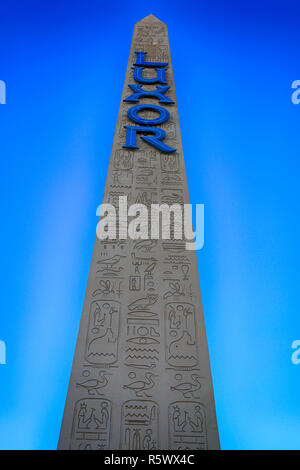 Das Luxor Hotel und Arena in Las Vegas, Nevada Stockfoto