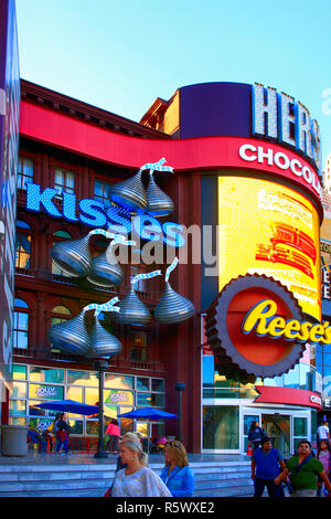 Hershey's Chocolate World in Las Vegas, Nevada Stockfoto