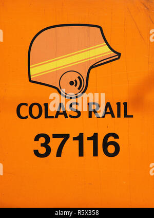 Colas Rail Logo auf 37116 Stockfoto