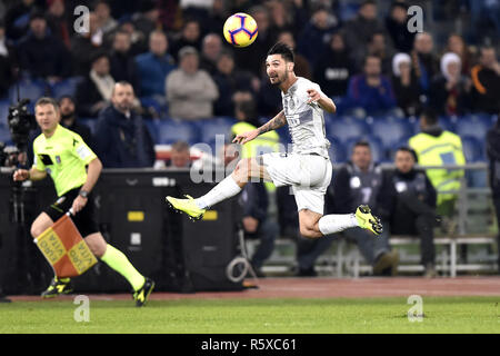 Rom, Italien. 02 Dez, 2018. Matteo Politano von Inter Mailand in der Serie A Match zwischen Roma und Inter Mailand im Stadio Olimpico, Rom, Italien Am 2. Dezember 2018. Foto von Giuseppe Maffia. Credit: UK Sport Pics Ltd/Alamy leben Nachrichten Stockfoto