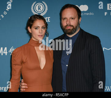 Liste der Preisträger und Yorgos Lanthimos Arrivers am 21 sh British Independent Film Awards am 1 Old Billingsgate am 21. Dezember 2018, London, UK. Bild Capital/Alamy leben Nachrichten Stockfoto