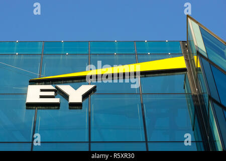 Ernst & Young Büros in London, England Vereinigtes Königreich Großbritannien Stockfoto