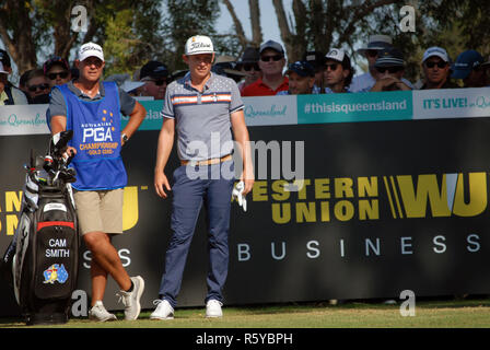 Australian PGA Championship 2018, rund drei, RACV Royal Pines Resort, Gold Coast, Queensland, Australien. Stockfoto