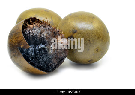 Lo Han Guo, Mönch oder Buddha Obst Stockfoto