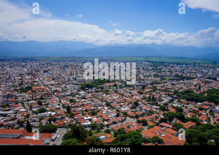 Salta, Argentinien, Luftaufnahme Stockfoto