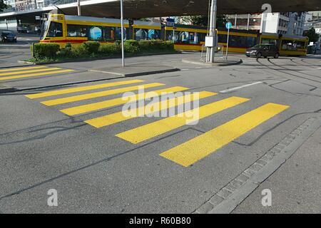 Überquerung für Fußgänger Stockfoto