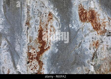 Rostige kratzig Textur Stockfoto