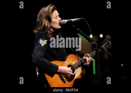 Poughkeepsie, NY - 12. November: Brandi Carlile führt durch die Bardavon & Radio Woodstock im Bardavon 1869 Opera House präsentiert am Sonntag, 12. November 2017 in Poughkeepsie, NY (Foto von Steve Mack/S.D. Mack Bilder) Stockfoto