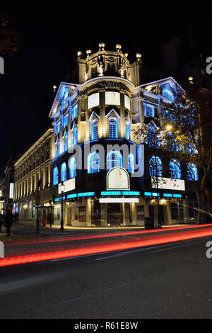 Novello Theater übersicht Mamma Mia Musical Show, Aldwych, Westminster, London WC2, Vereinigtes Königreich Stockfoto