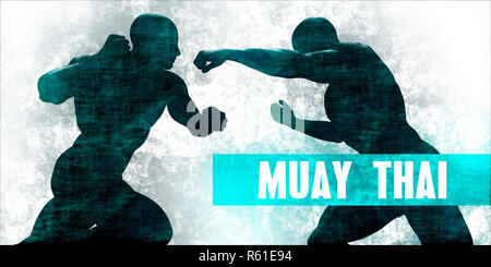 Muay thai Stockfoto