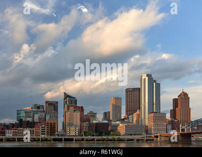 Skyline von Pittsburgh, Pennsylvania, USA Stockfoto