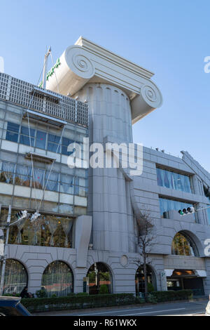 M2, Setagaya-Ku, Tokio, Japan. Von Kengo Kuma konzipiert. Im Jahre 1991 erbaut. Stockfoto