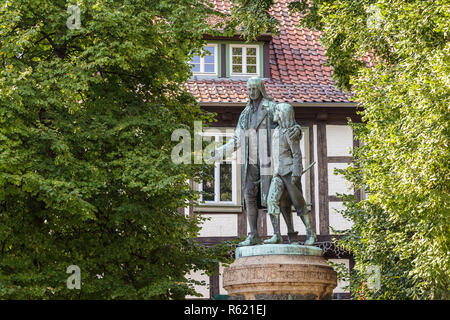 Stadt Quedlinburg Stadtansichten Stockfoto