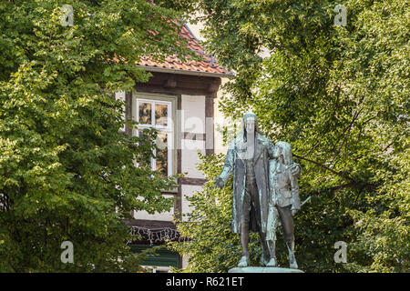 Stadt Quedlinburg Stadtansichten Stockfoto