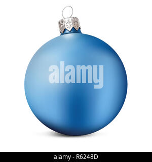 Blue Christmas Ball Stockfoto