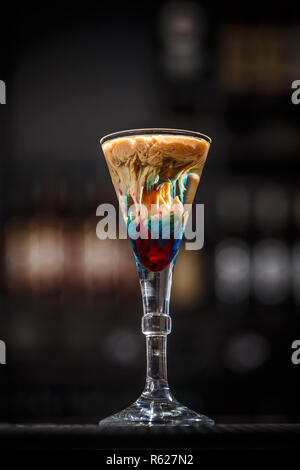 Alien Hirnblutung cocktail Stockfoto