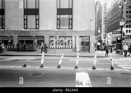 Tick Tock Diner im New Yorker Hotel 8 Avenue, New York City, Vereinigte Staaten von Amerika. Stockfoto