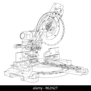 Mitra Sägeblatt Konzept Stockfoto