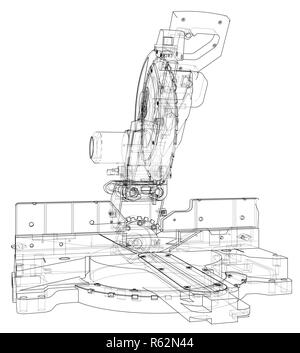 Mitra Sägeblatt Konzept Stockfoto