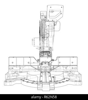 Mitra Sägeblatt Konzept Stockfoto