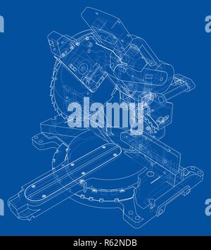 Mitra Sägeblatt Konzept Stockfoto