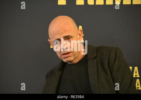 Rom, Italien. 3. Dezember 2018. Hotel Parco dei Principi - Präsentation Film "LA PRIMA PIETRA" Rolando Ravello Regisseur: Giuseppe Andidero/Alamy leben Nachrichten Stockfoto