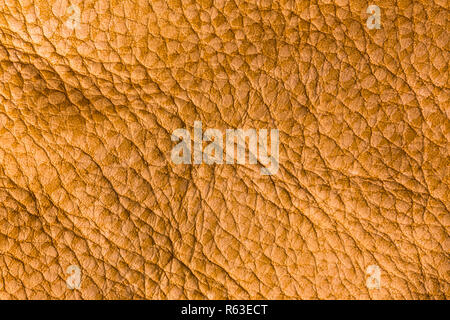 Hellbraun Leder für Konzept und Idee Stil von feinem Leder Handwerk, Kunsthandwerk, handgefertigte Leder handgefertigt, leder Arbeiter. Hintergrund Textur- und Tapeten. Stockfoto