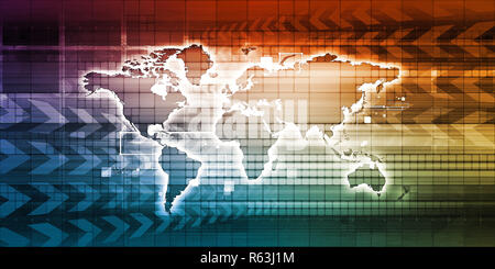 Banking-Technologie Stockfoto