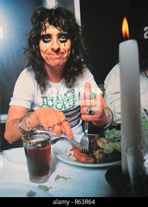 Amsterdam, Niederlande, 1974, (Foto Gijsbert Hanekroot) *** Local Caption *** Alice Cooper. Stockfoto