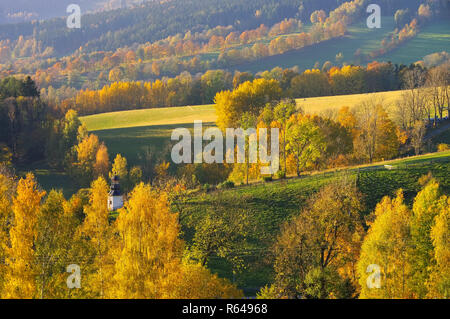 Riesengebirge im Herbst - Riesengebirge im Herbst, Böhmen Stockfoto