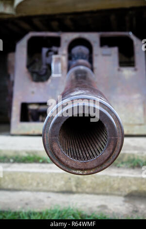 Longues Sur Mer Akku Stockfoto