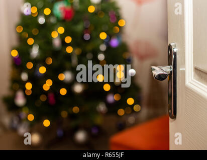 Die Nacht vor Weihnachten Stockfoto