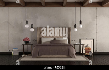 Klassische Master Schlafzimmer Stockfoto