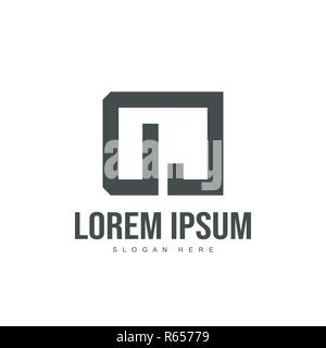 DC Schreiben Logo Design. Initial logo Template Design Stock Vektor