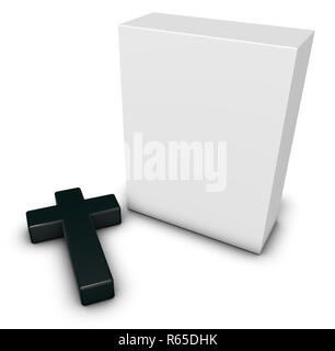 christliches Kreuz Stockfoto