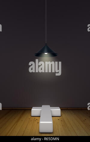 christliches Kreuz Stockfoto