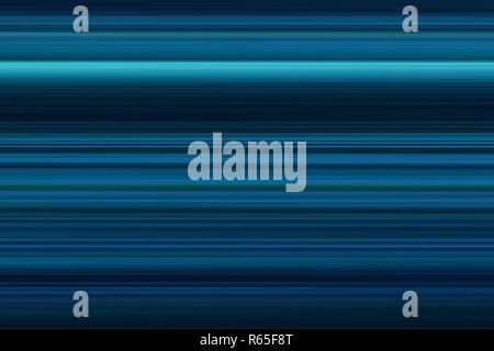 Farbenfrohe abstrakte helle horizontale Linien, Hintergrund, Textur in blauen Farbtönen. Muster für Web-Design, Website, Präsentationen, Einladungen. Stockfoto