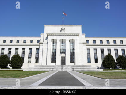 Federal Reserve Bank Gebäude, Washington DC Stockfoto