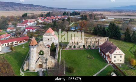 Carta Kloster ehemalige Zisterzienserabtei (Benediktiner) Religiöse Architektur in Siebenbürgen Stockfoto