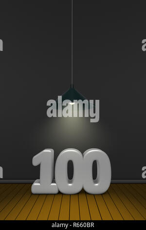 viele hundert Stockfoto