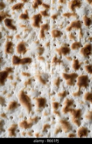 Matzot ungesäuertes Brot Stockfoto