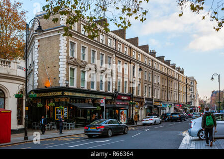 Gloucester Road, South Kensington, London Stockfoto