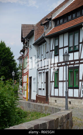 Fachwerk in Eschwege Stockfoto