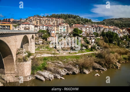 Brücke in Spanien Stockfoto